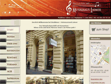 Tablet Screenshot of musikhaus-laimer.at